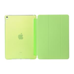 huismerk Pure kleur samenvoegen horizontale Flip lederen case voor iPad Pro 10 5 inch/iPad Air (2019) met houder (groen)