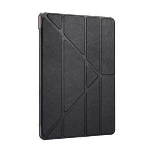 huismerk Voor iPad Pro 10.5 inch Silk structuur horizontaal Devoormation Flip lederen hoesje met 4-vouw houder & slaap / wekker(zwart)