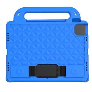 huismerk Voor iPad Pro 11 2018 Diamond Series Eva Anti-Fall Shockproof Mouw Beschermende Shell Case met Houder & Strap (Blauw)