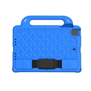 huismerk Voor iPad Mini 4 / Mini 3 / Mini 2 / Mini 1 Diamond Series EVA Anti-Fall Shockproof Mouw Beschermende Shell Case met Houder & Strap (Blauw)