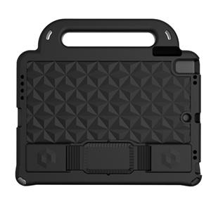 huismerk Diamond Series Eva Anti-Fall Shockproof Mouw Beschermende Shell Case met Houder & Strap voor iPad Air / Air 2 / PRO 9.7 / 9.7 2017/2018 (Zwart)