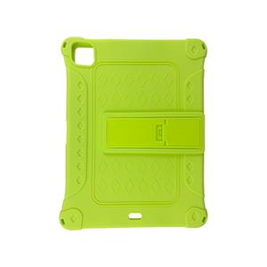 huismerk All-inclusive Silicone Shockproof Case met houder voor iPad Pro 12.9 2021/2020