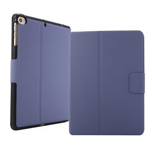 huismerk Voor iPad mini 5 / 4 / 3 / 2 / 1 Elektrisch geperste textuur horizontale flip lederen behuizing met houder & pen slot (lavendelgrijs)