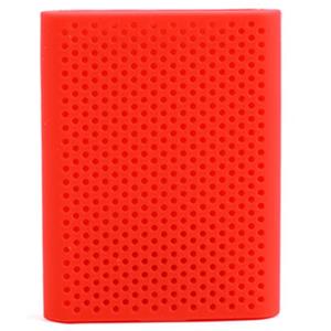 huismerk PT500 krasbestendige all-inclusive draagbare harde schijf silicone beschermhoes voor Samsung Portable SSD T5 met ventilatieopeningen (rood)