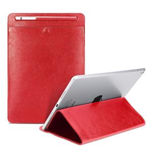 huismerk Universele Case Sleeve tas voor iPad 2/3/4/iPad Air/Air 2/Mini 1/mini 2/Mini 3/Mini 4/Pro 9 7/Pro 10 5 met potlood geval & houder (rood)