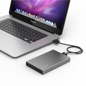 huismerk ORICO 2518S3 USB3.0 externe behuizing voor 7mm & 9.5mm SATA 2.5 inch SSD / HDD harde schijf (grijs)