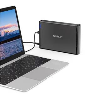 ORICO 7688C 3 8 TB 3 5 inch USB-C / Type-C mobiele harde schijf behuizing met afneembare Base kabel lengte: 1 m