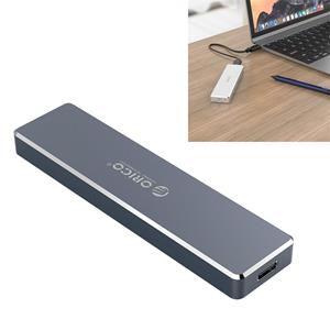 ORICO PCM2-C3 2TB M. 2 M-sleutel tot USB 3 1 Gen2 USB-C/type-C push-top Solid State Drive behuizing (grijs)