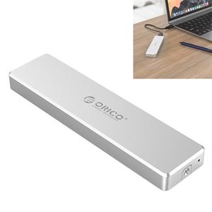 huismerk ORICO PCM2-C3 M. 2 M-sleutel tot USB 3 1 Gen2 USB-C/type-C push-top Solid State schijfbehuizing de maximale draagkracht: 2 TB (zilver)