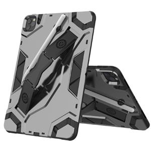 huismerk Voor iPad Pro 11 (2020) Escort Series TPU + PC Shockproof beschermhoes met houder(zwart)