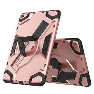 huismerk Voor iPad mini (2019) / mini 5 Escort Series TPU + PC Shockproof Beschermhoes met Holder(Rose Gold)