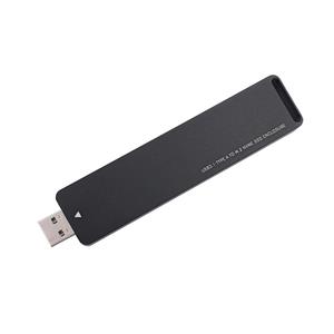 huismerk MSA7780 M. 2 NGFF PCI-E SSD naar USB 3 1 type-een plug-in HDD behuizing