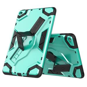 huismerk Voor iPad mini 4 Escort Series TPU + PC Shockproof beschermhoes met houder (MintGroen)