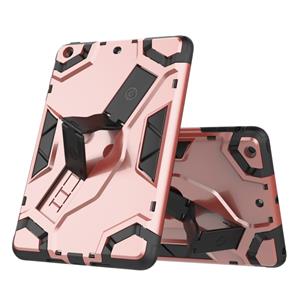 huismerk Voor iPad mini 3 / 2 / 1 Escort Series TPU + PC Schokbestendige beschermhoes met houder(Rose Gold)