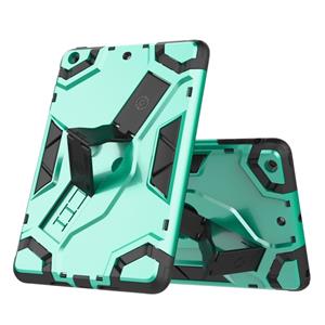 huismerk Voor iPad mini 3 / 2 / 1 Escort Series TPU + PC Schokbestendige beschermhoes met houder (MintGroen)