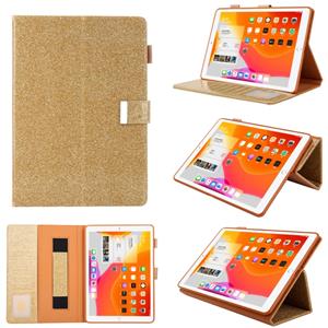 huismerk Voor iPad Pro 11 (2020) & (2018) Small Metal Button Magnetic Attraction Tablet PC Protective Leather Case met vervormbare beugel & Handle & Card Slots