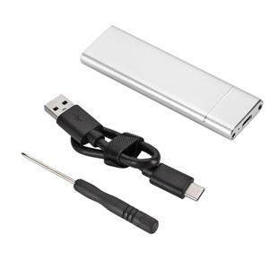 huismerk F018C M.2 NGFF naar USB3.1 SSD Solid Aluminium type-C Mobile Hard Drive Behuizing