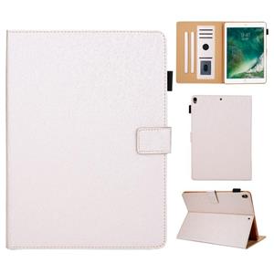 huismerk Haar zijdeachtige textuur effen kleur horizontale flip lederen geval met houder kaart slots & fotolijst & anti-slip strip voor iPad Pro 10 5 inch (2