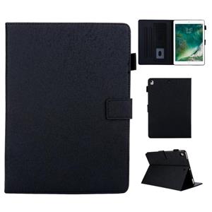 huismerk Haar zijdeachtige textuur effen kleur horizontale flip lederen geval met houder kaart slots & fotolijst & anti-slip strip voor iPad 9.7 2018 / 2017