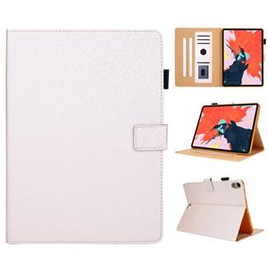 huismerk Haar zijdeachtige textuur effen kleur horizontale flip lederen geval met houder kaart slots fotolijst anti-slip strip voor iPad Pro 11 inch (goud