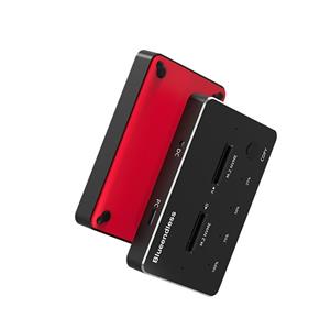 blueendless M.2 Double Disk Mobile Hard Disk Base Sata / NVME Solid State Hard Disk kleur: M.2 NVME (zwart + rood)