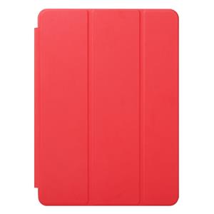 huismerk horizontaal Flip Solid Kleur lederen hoesje met Three-folding houder & wekker / slaap functie voor iPad Pro 9.7 inch(rood)