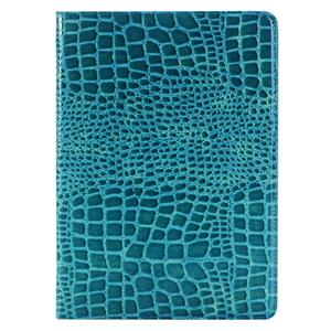 huismerk Krokodil textuur horizontale Flip lederen draagtas met houder & Card Slots & portemonnee voor iPad Pro 9 7 inch(Blue)