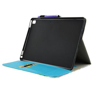 huismerk Voor iPad Pro 9.7 inch Lucky Clove patroon horizontaal Flip lederen hoesje met houder & portemonnee & opbergruimte voor pinpassen & slaap / wekker fun