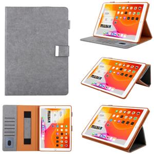 huismerk Voor iPad Mini 1/2/3/4/5 Business stijl horizontale Flip lederen draagtas met houder & kaartsleuf & fotolijstjes & portemonnee & hand riem & slaap/Wak