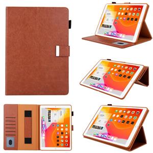 huismerk Voor iPad Mini 1/2/3/4/5 Business stijl horizontale Flip lederen draagtas met houder & kaartsleuf & fotolijstjes & portemonnee & hand riem & slaap/Wak