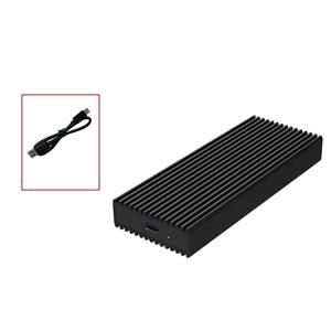 huismerk M.2 NVME / NGFF Mobile Hard Disk Box Type-C3.1 Notebook Extern Solid State Drive Doos Style: PC280K NVME enkele kabel