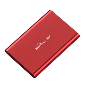 Blueendless T8 2.5 inch USB3.0 High-Speed Transmission Mobile Hard Disk External Hard Disk Capacity: 500GB(Red)