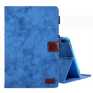 huismerk Voor iPad Pro 10 5 (2017) Business stijl horizontale Flip lederen draagtas met houder & kaartsleuf & fotolijstjes & slaap/Wake-up functie (blauw)