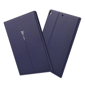 Voor iPad Pro 10 5 inch GEBEI PU + TPU horizontale Flip beschermhoes met houder & kaartsleuven (blauw)