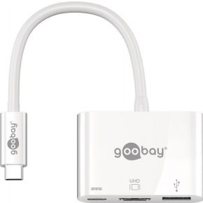 Goobay 62104 interface hub USB 3.2 Gen 1 (3.1 Gen 1) Type-C 5000 Mbit/s Wit