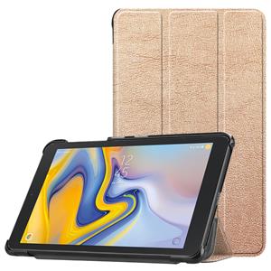 Lunso 3-Vouw sleepcover hoes - Samsung Galaxy Tab A 8.0 inch (2019) - Rose Goud