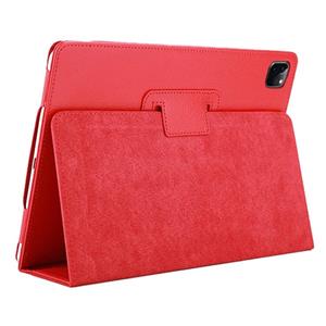 Lunso Stand flip sleepcover hoes - iPad Pro 11 inch (2020) - Rood