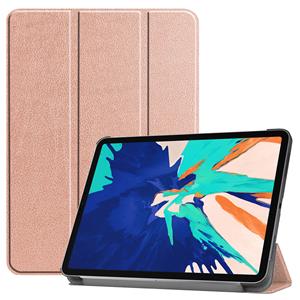 Lunso 3-Vouw sleepcover hoes - iPad Pro 11 inch (2020) - Rose Goud