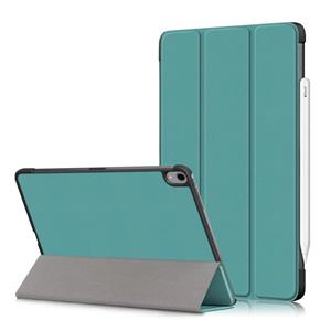 Lunso 3-Vouw sleepcover hoes - iPad Air (2022 / 2020) 10.9 inch - Groen