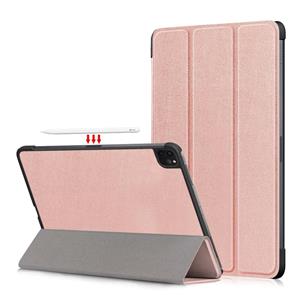 Lunso 3-Vouw sleepcover hoes - iPad Pro 11 inch (2018/2020/2021) - Rose Goud
