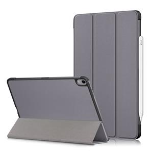 Lunso 3-Vouw sleepcover hoes - iPad Air (2022 / 2020) 10.9 inch - Grijs