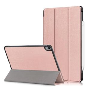Lunso 3-Vouw sleepcover hoes - iPad Air (2022 / 2020) 10.9 inch - Roze Goud