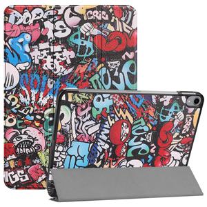 Lunso 3-Vouw sleepcover hoes - iPad Pro 11 inch (2020) - Graffiti