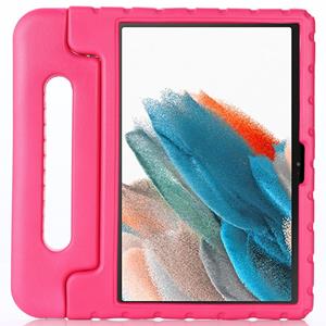 Lunso EVA Schokbestendige Kidsproof hoes met handvat - Samsung Galaxy Tab A8 (2021) - Roze