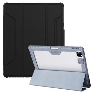 Nillkin Armor Sleepcover Stand hoes - iPad Pro 12.9 inch (2021) - Zwart