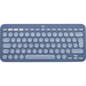 Logitech K380 Multi-Device Bluetooth Keyboard for Mac - keyboard - QWERTY - US International - blueberry - Tastaturen - Universal - Blau