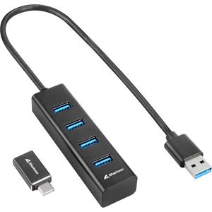 4-port Usb Hub Sharkoon Schwarz