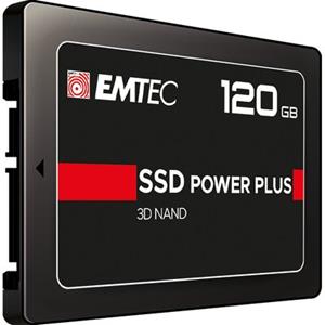 EMTEC »X150 120 GB Interne SSD Festplatte Power Plus 3D NAND« interne SSD 2,5" 520 MB/S Lesegeschwindigkeit, 500 MB/S Schreibgeschwindigkeit, 1x SATA/600