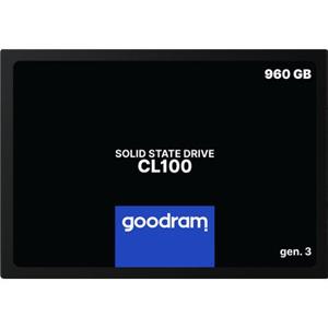 GOODRAM CL100 gen.3, SSD 2.5, 960GB SATA