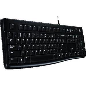 Logitech K120 Corded Keyboard - UK - Tastaturen - Englisch - UK - Schwarz